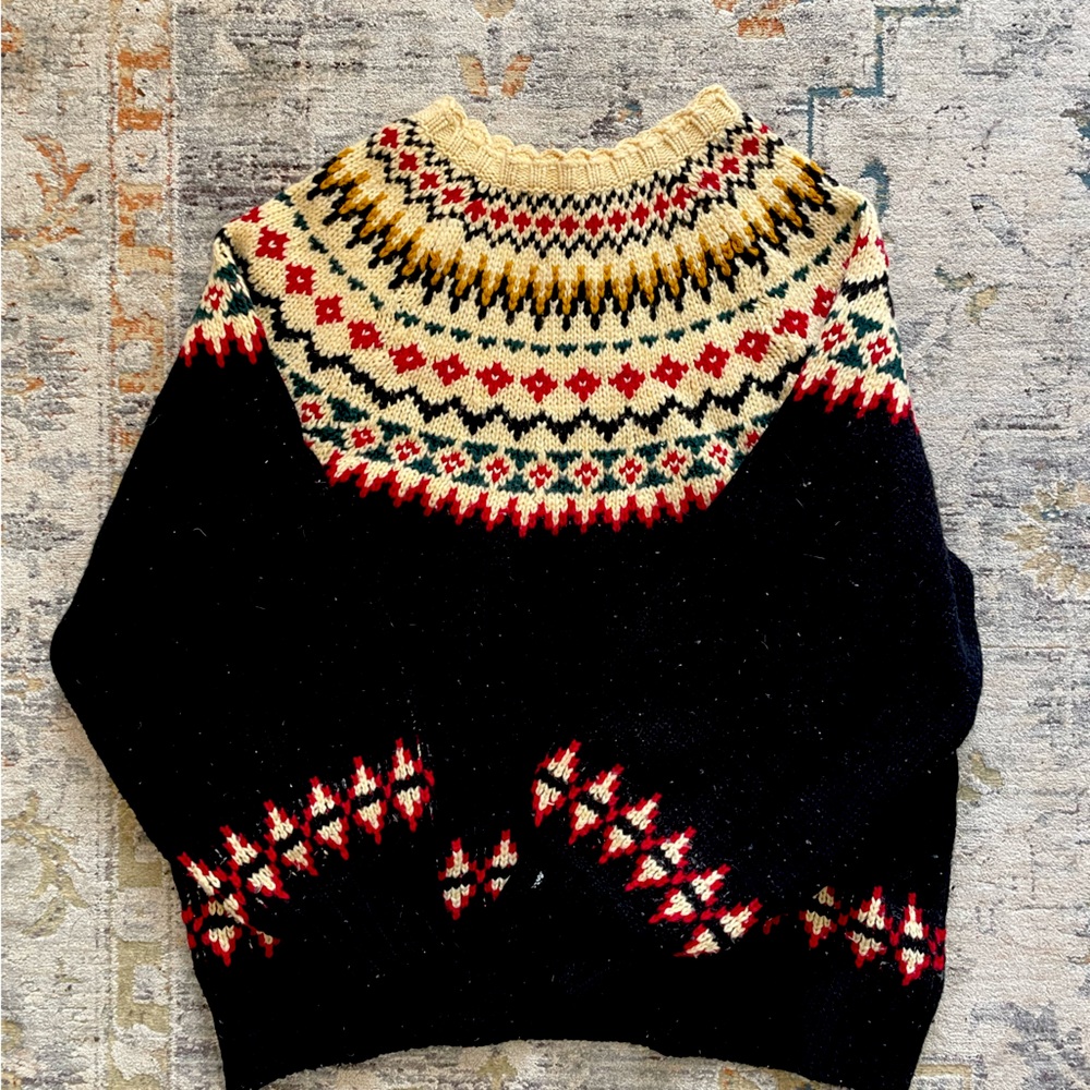 Doen wool sweater, XL